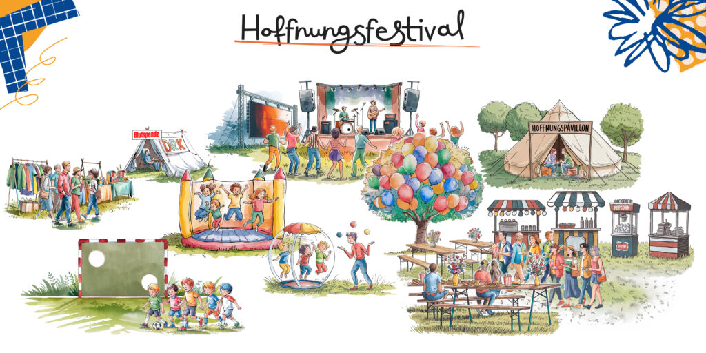 Gesamtkonzept 1 Festival Lageplan